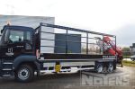 901907 transport glas glasdrager zijkant vrachtwagen